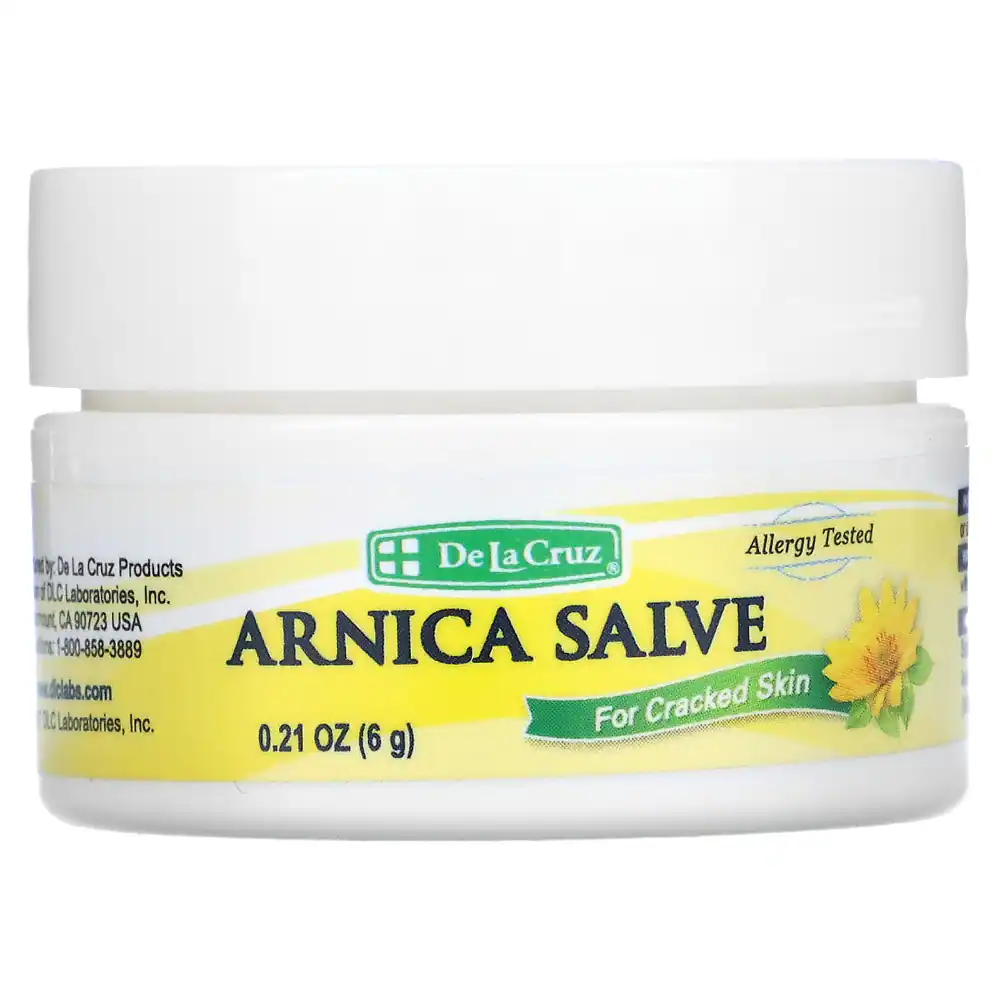 De La Cruz - Arnica Salve for Cracked Skin, 0.21 oz (6 g)