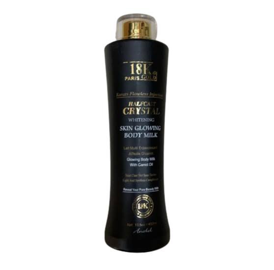 18K Paris Gold - Halfcast Crystal Whitening Body Milk (400ml / 13.5 oz)