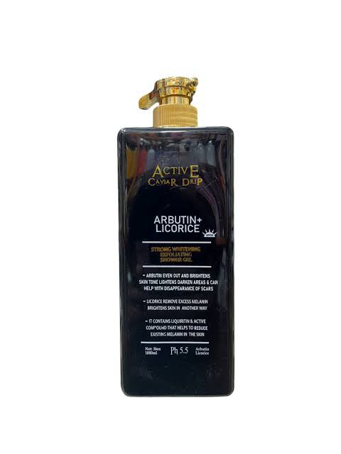 Active Caviar Drip - Arbutin + Licorice Whitening Oil (100ml / 3.38 fl oz)