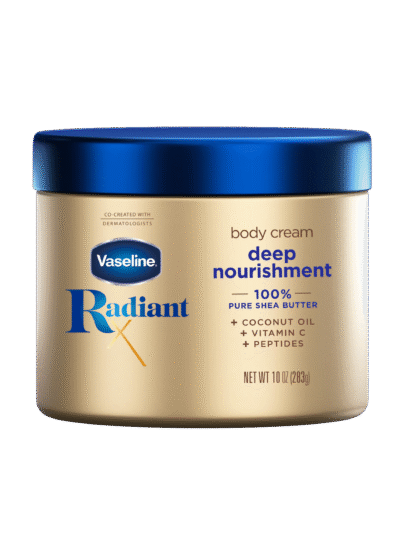Vaseline - Radiant X, Deep Nourishment Body Cream, 10 oz (283 g)
