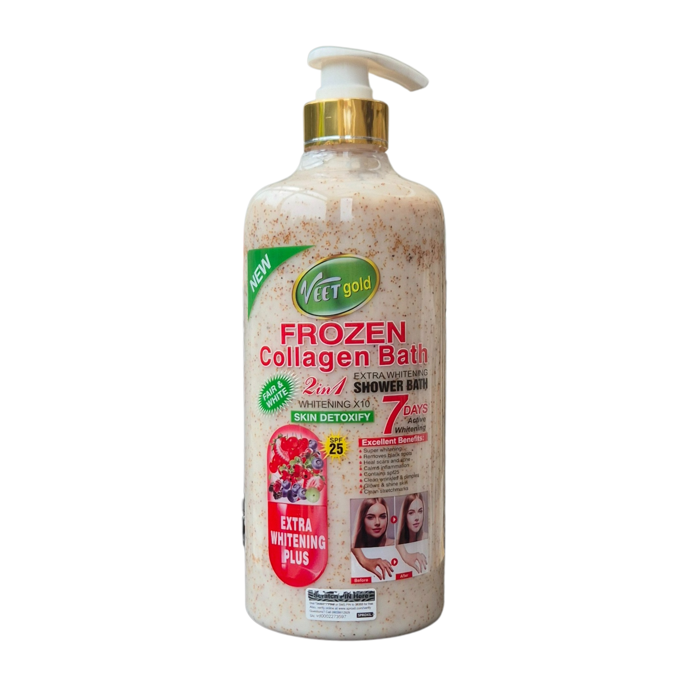 Veetgold Frozen Collogen Shower Bath (1000ml)