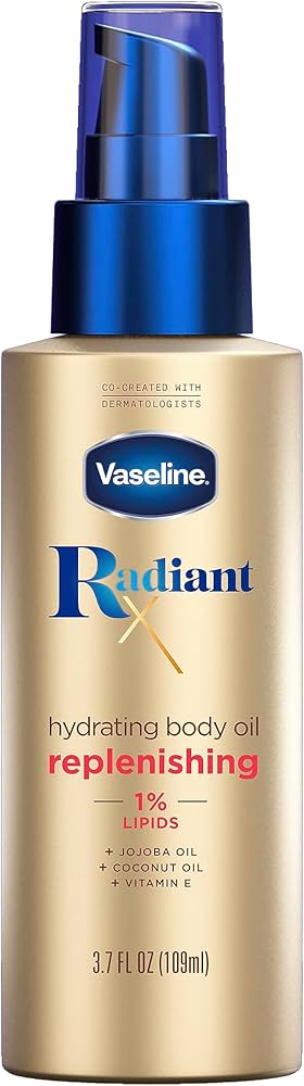 Vaseline - Radiant X, Hydrating Body Oil, 3.7 fl oz (109 ml)