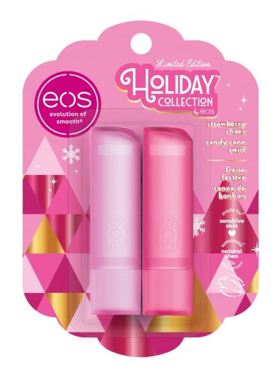 eos - Strawberry Cheer & Candy Cane Lip Balm