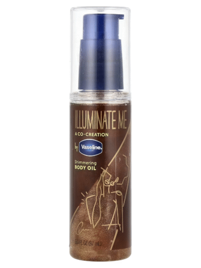Vaseline - Illuminate Me, Shimmering Body Oil, 3.3 fl oz (97 ml)