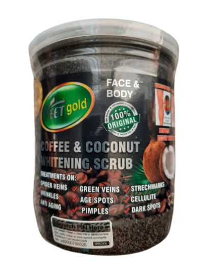 Veetgold - Coffee & Coconut Whitening Scrub