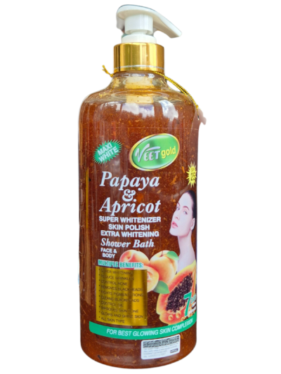 Veetgold - Papaya & Apricot Body Wash (1000ml / 35.19 fl oz)