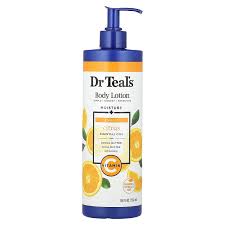 Dr Teal's  - Radiant Citrus Vitamin C Body Lotion (18 fl oz/ 532 ml)